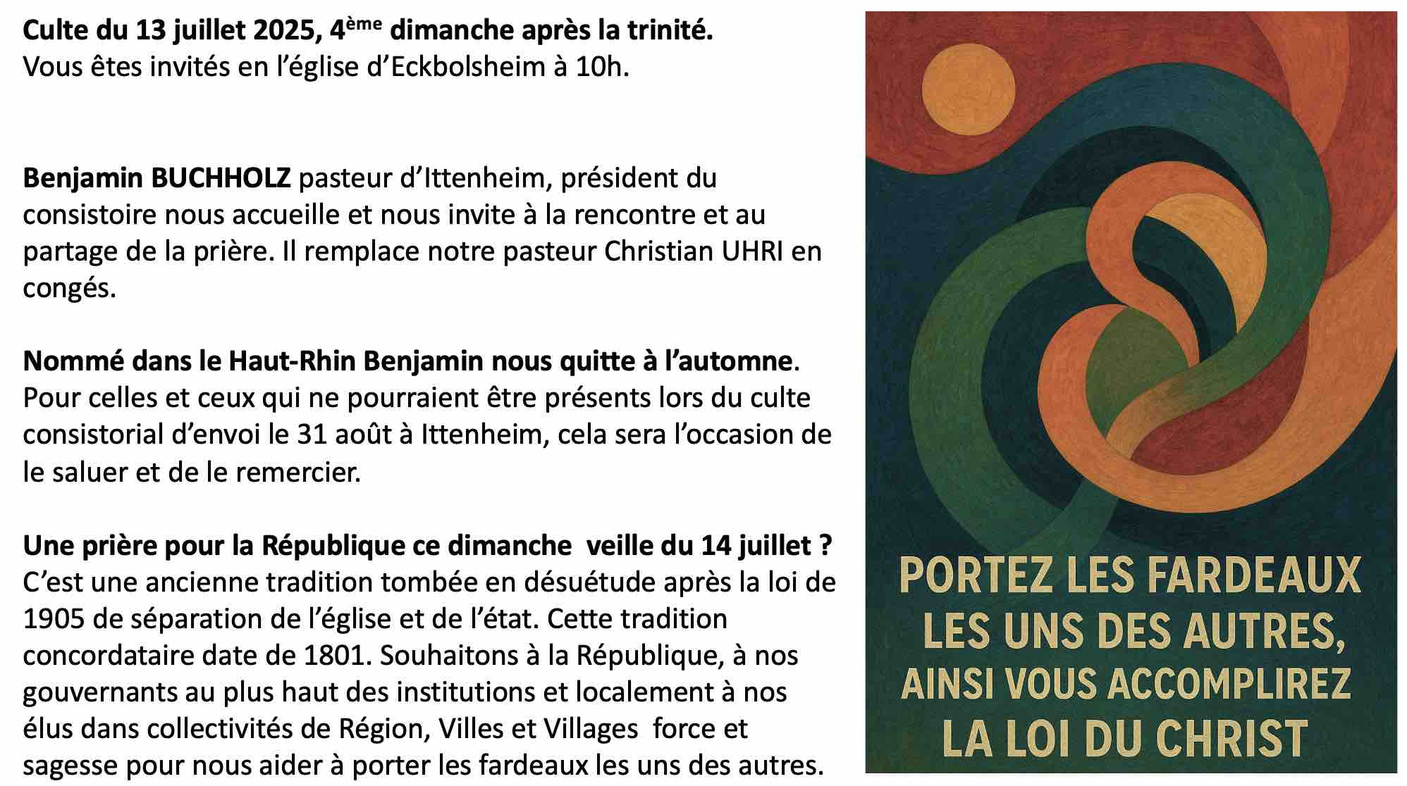 2025 07 13 BENJAMAIN CULTE ECKBOLSHEIM
