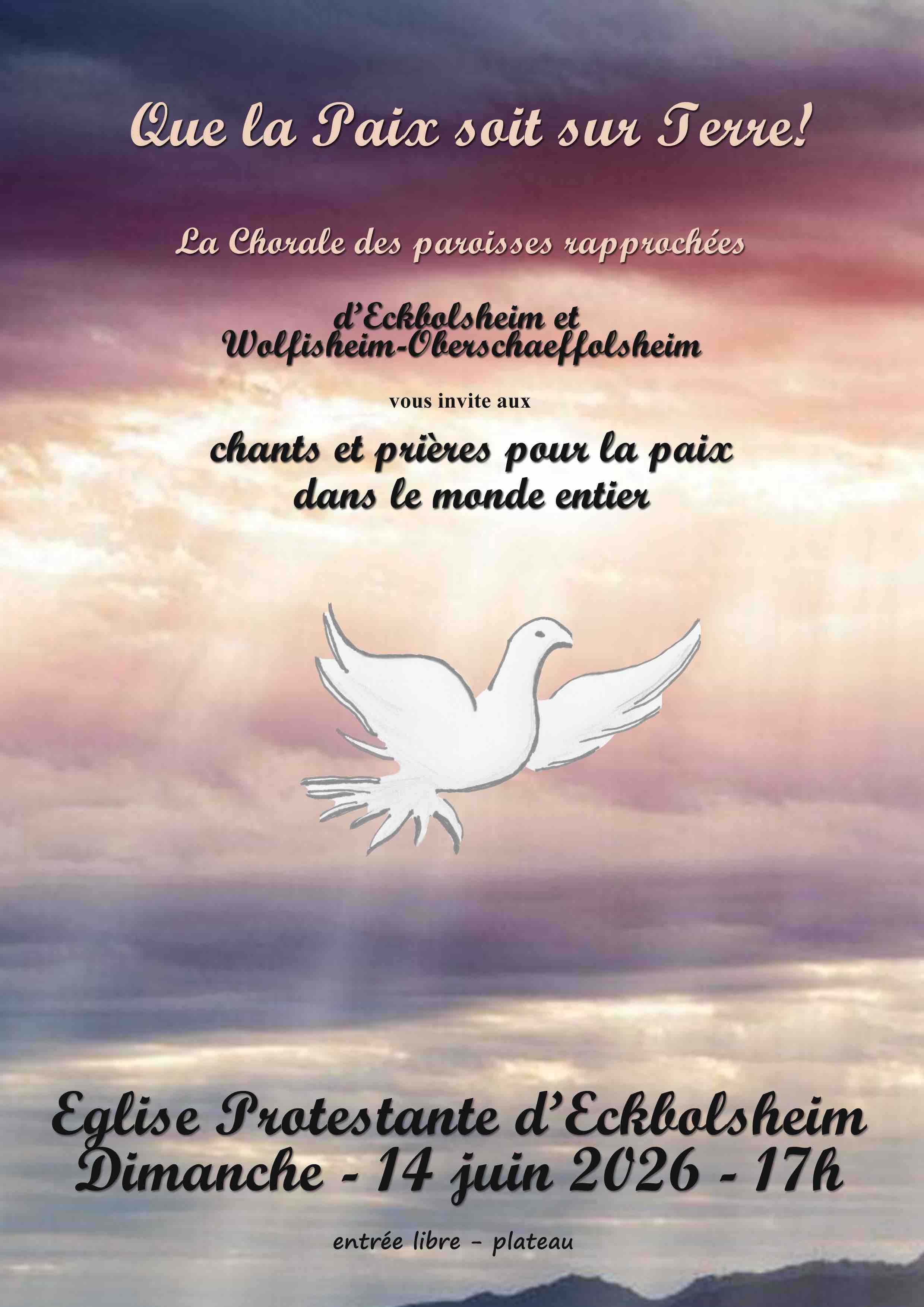 CONCERT POUR LA PAIX