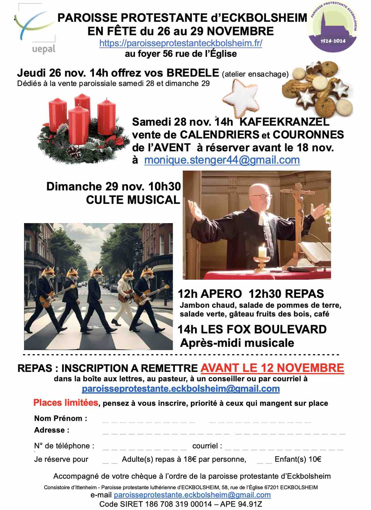 FETE ATIMNE PAROISSE PROTESTANTE ECKBOLSHEIM 2026