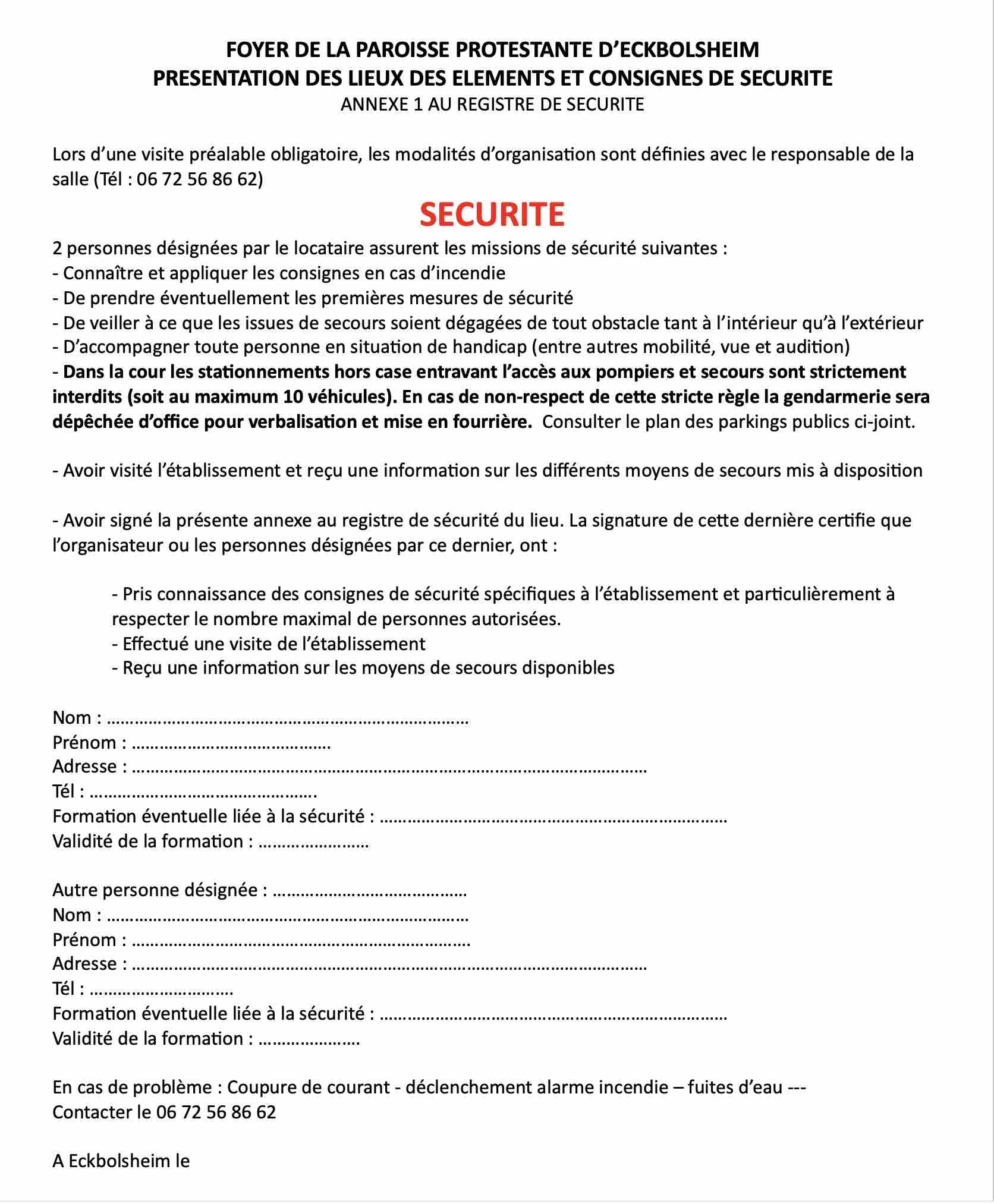 SECURITE 1