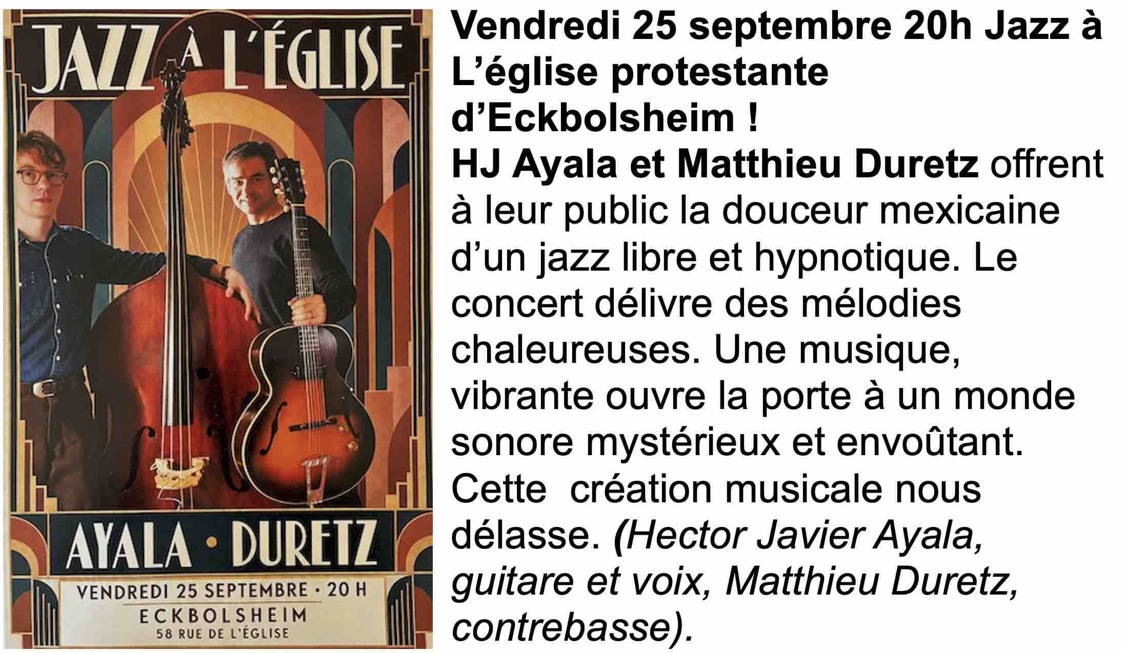 JAZ EGLISE ECKBOLSHEIM